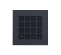DAHUA VTO4202FB-MK Modulare Außenstation für IP-Video-Türsprechanlage mit Tastatur für die Serien VTO4202FB-X. Farbe Schwarz