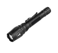 DAI QI Linternas de LED antorcha CREE T6 Zoomable llevó la antorcha para 2x18650 baterías Aluminio Bicicleta Impermeable Linterna luz