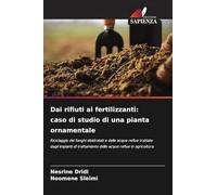 Dai rifiuti ai fertilizzanti: caso di studio di una pianta ornamentale: Riciclaggio dei fanghi disidratati e delle acque reflue trattate dagli impianti di trattamento delle acque reflue in agricoltura