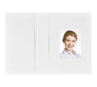 Daiber 01011 - Marco (Color blanco, Papel, 3,1 x 4,2 cm)