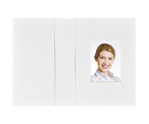 Daiber 01011 - Marco (Color blanco, Papel, 3,1 x 4,2 cm)