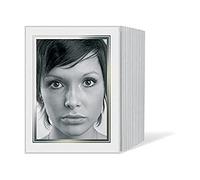 Daiber - 1x125 ilimitadopassepartouts 13x18 Blanco/foliengepr.platarand