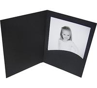 Daiber Profi-Line - Carpeta para Retratos (13 x 18 cm), Color Negro