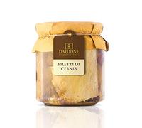 Daidone - Handmade Sicilian Grouper Fillets in Olive Oil - 12 Jars of 300g