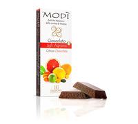 Daidone - Modica Sicilian Artisan Chocolate - Citrus Flavored - Package with 12 Bars of 100g