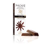 Daidone - Modica Sicilian Artisan Chocolate - Coffee Flavored - Package with 12 Bars of 100g
