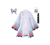 Daiendi - Disfraz de Shinobu Kocho para cosplay de Demon Slayer, disfraz de anime con kimono, abrigo para Halloween, carnaval, M