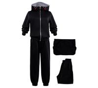 Daiendi Yuji Itadori Disfraz de cosplay para carnaval, hombre, sudadera con capucha JJK Cosplay Anime Costume Halloween L