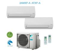 Daikin 2AMXF40A + ATXF25A + ATXF25A Aire Acondicionado Climatizador Siesta Dual Split 2x 9000 Btu A++/A+ Wifi Ready Inverter R32