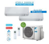 Daikin 2AMXM40M + ATXM25A + ATXM25A Aire Acondicionado Siesta Perfera 2025 Dual Split 9000 + 9000 Btu WiFi R32