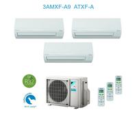 Daikin 3AMXF52A9 + 3x ATXF25A Aire Acondicionado Siesta Trial Split 3x 9000Btu Wifi Ready Bomba De Calor inverter R32