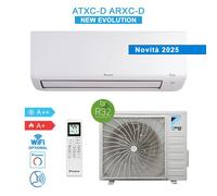 Daikin ATXC35D ARXC35D Climatizador 12000BTU 3,5Kw Siesta New Evolution 2025 A++/A+ Inverter Wifi Ready R32 Blanco