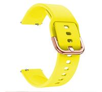 DAIKMZ Correas de muñeca de 20 mm, correa deportiva para Polar Ignite/Unite, correa de silicona de repuesto para Polar Ignite 2 correas de reloj inteligente (color: amarillo, tamaño: para Polar Unite)