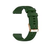 DAIKMZ Correas de muñeca de 20 mm, correa deportiva para Polar Ignite/Unite, correa de silicona de repuesto para Polar Ignite 2 correas de reloj inteligente (color: verde azul, tamaño: para Polar