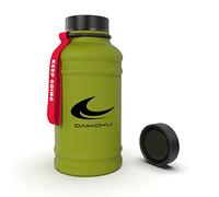 Daikoku - Botella de Agua de Acero Inoxidable 2.2L | A Prueba de Fugas | Aislamiento Térmico de Doble Pared Gimnasio, Senderismo y Viajes | Verde