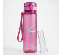 Daikoku Botella de Agua Deportiva Sin BPA | Water Bottle | Botella Gimnasio Senderismo Yoga Running | Con Infusor de Frutas | 1l | Rosa