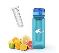 Daikoku - Botella Deportiva de Agua 1L | Libre de BPA | A Prueba de Fugas | Ergonómica y Resistente a Impactos | Ideal para Deportes y Aire Libre | Azul | 1 Litro