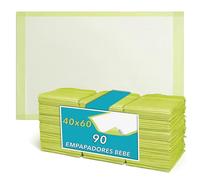 Dailee Bed Cambiador Desechable Bebe 40x60 - 90x Empapadores Bebé - 3 Bolsas de 30 Almohadilla Cambiadora Pañales - Sabanindas para Recién Nacido