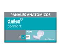 Dailee Comfort Maxi - 112 Pañales Adultos Protector Incontinencia - Compresas absorbentes para Ancianos, Hombre y Mujer 8,5 gotas - Comodos, Protectivos y Delicados