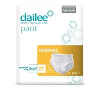 Dailee Pants Normal L - 28x Pañales Adultos Maxima Absorcion - Braga Pañal Adulto para Ancianos, Hombres y Mujeres - 28 Bragas Incontinencia Mujer y Hombre