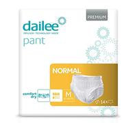 Dailee Pants Normal M - 84x Pañales Adultos Maxima Absorcion - Braga Pañal Adulto para Ancianos, Hombres y Mujeres - 84 Bragas Incontinencia Mujer y Hombre