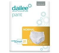 Dailee Pants Normal XL - 84x Pañales Adultos Maxima Absorcion - Braga Pañal Adulto para Ancianos, Hombres y Mujeres - 84 Bragas Incontinencia Mujer y Hombre