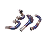 daili store Tubo de conexión frontal for motocicleta, tubo de enlace de cabeza, sistema de escape de aleación de titanio, compatible con Ducati compatible con MONSTER 797 2017-2020