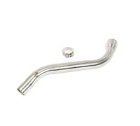 daili store Tubo de escape de motocicleta, tubo de conexión, silenciador, tubo de enlace de escape, tubo adaptador de sección media, compatible con Suzuki GSXR1000 2007-2011(A 2007-2008)