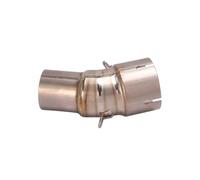 daili store Tubo de escape de motocicleta, tubo de enlace de conexión de aleación de titanio, tubo de escape deslizante de 51 mm, compatible con BMW R1250RT R1250R R1250RS GS ADV