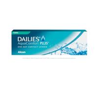 Dailies AquaComfort Plus Lentes de contacto tóricas de reemplazo diario, Pack de 30, R 8.8 mm, D 14.4 mm, cilindro -1.25, eje70, -3.25 Diopt