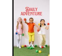 Daily Adventures Coloring Book for Kids: Fun and Easy Girl Boy and Cute Puppy Everyday Life Activity Coloring Pages for Relaxation and Creativity