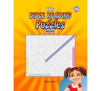 Daily Bible Reading With Puzzles: A Bible Study Activity Book for Kids (Preteens and Teens, Ages 8-15))