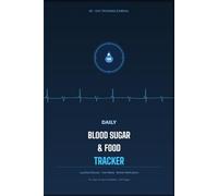 Daily Blood Sugar & Food Tracker: 90-Day Diabetic Glucose Log with Meal Journal, Weekly Summaries & Medication Tracking for Type 1 & Type 2 Diabetes