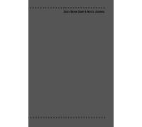 Daily Brain Dump & Notes Journal: Modern Edition - Minimal, Sharp, Productivity-Driven