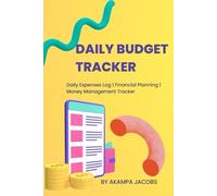 Daily Budget Tracker: Large Print Expense Log for Personal Finance - Track Income, Spending, and Savings - 90 Days of Financial Control