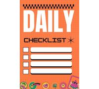 Daily Checklist Notebook with Top Priorities for Writing and Notes: A Simple Day-to-Day Task List Book to Organize Activities, Reminders, and Personal To-Dos