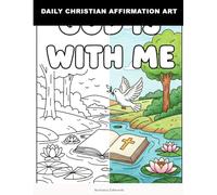Daily Christian Affirmation Art: Christian Adult Coloring Book for Spiritual Peace & Daily Faith | Uplifting Bible Affirmations & Verses | Serene ... | Alcohol Marker Friendly Bold Line Art