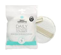 Daily Concepts Daily Exfoliating Dual Texture Scrubber with Smart Technology for a Light Body Scrub to help Get Rid of Impurities and Dead Skin, Suitable for all Skin Types 12g