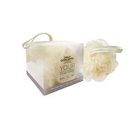 Daily Concepts Daily Mesh Sponge for a Luxurious Bath or Shower Experience with Subtle notes of Lavender and Vanilla for that Gentle Pampering Embrace, Suitable for All Skin Types 89g