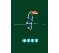 Daily diary 2026 [Tucano] 365 Day: 12 Month Planner, Calendar Yearly Monthly, , Perfect for Office Schedule & School