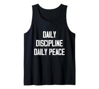 Daily Discipline Daily Peace Camiseta sin Mangas