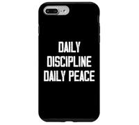 Daily Discipline Daily Peace Carcasa para iPhone 7 Plus/8 Plus