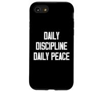 Daily Discipline Daily Peace Carcasa para iPhone SE (2020) / 7/8