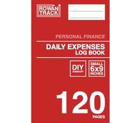Daily Expenses Log Book: DIY Summary | Personal Finance | Simple Pages for Everyday Use