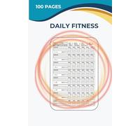 Daily Fitness Planner: Track Workouts, Nutrition & Fitness Goals | Simple Daily Journal for Health & Wellness