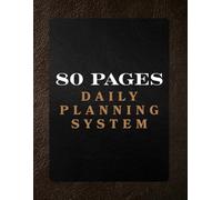 Daily Focus Planner: 80 Pages: Take Control of Your Time, Own Your Life