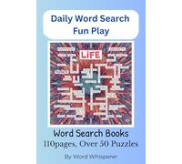 Daily Fun Word Search Puzzle 110 Pages: Suitable for All Age