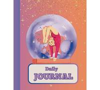 Daily Journal: A Gymnastics-Themed Notebook with a Yearly Calendar, Featuring 58 Lined Pages & 58 Graph Paper Sheets for School and Fun!