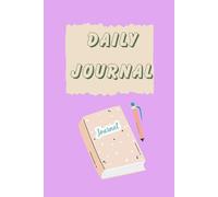 Daily journal: A simple diary that will make you reflect on the events of each day.