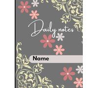 Daily journal for change your life 30 Day's daliy notes